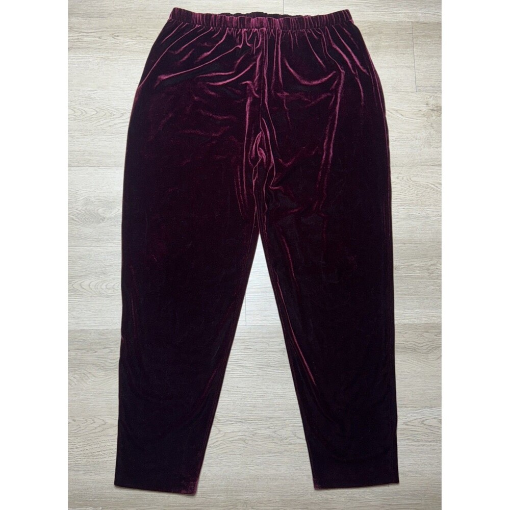 Vintage Hilliard & Hanson Red Pants Size Large Lycra Made In USA Lounge Pants